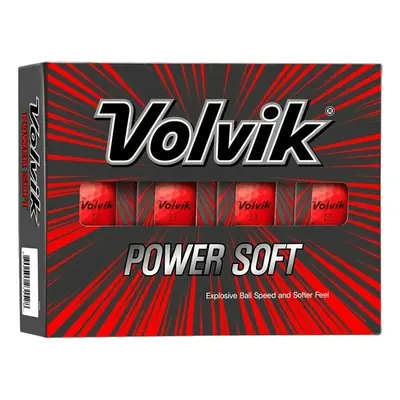 Volvik Power Soft Red Golfové míčky