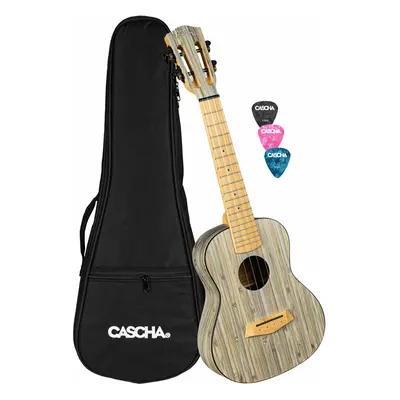 Cascha HH Bamboo Graphite Koncertní ukulele