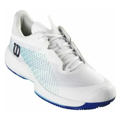 Wilson Kaos Swift 1.5 Clay Mens Tennis Shoe White/Blue Atoll/Lapis Blue Pánské tenisové boty