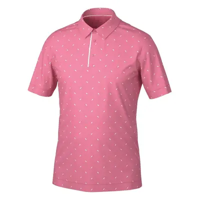 Galvin Green Miklos Mens Camelia Rose Polo košile