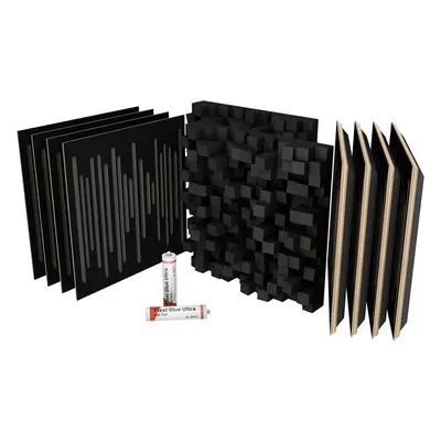 Vicoustic VicStudio Black Matte Absorpční dřevěný panel