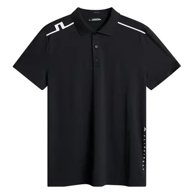 J.Lindeberg Lionel Regular Fit Black Polo košile