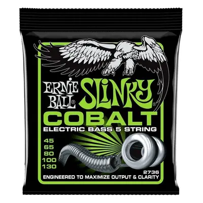 Ernie Ball Cobalt Slinky Struny pro 5-strunnou baskytaru