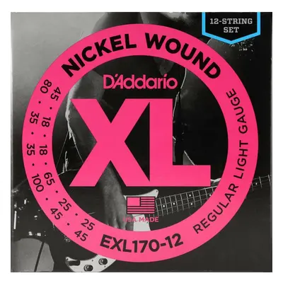 D'Addario EXL170-12 Struny pro baskytaru