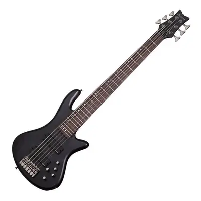 Schecter Stiletto Studio-6 See Thru Black Satin 6-strunná baskytara