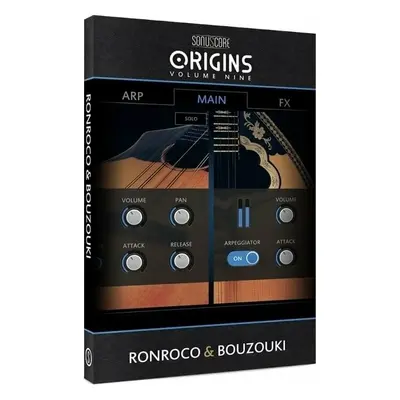 BOOM Library Sonuscore Origins Vol.9: Ronroco & Bouzouki (Digitální produkt)