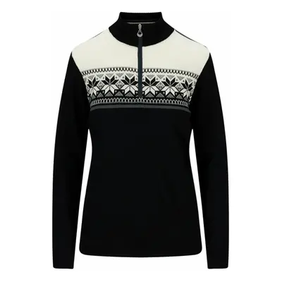 Dale of Norway Liberg Womens Sweater Black/Offwhite/Schiefer Svetr