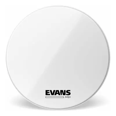 Evans BD18MS1W MS1 Marching Bass White 18" Blána pro pochodové bicí