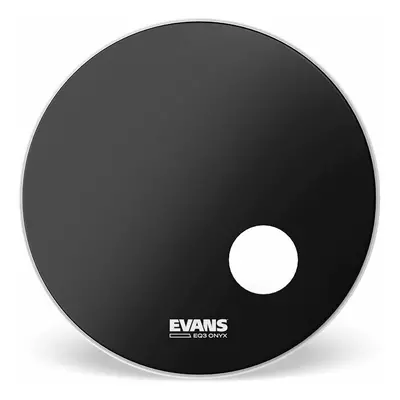 Evans BD24RONX Onyx Coated 24" Black Rezonanční blána na buben