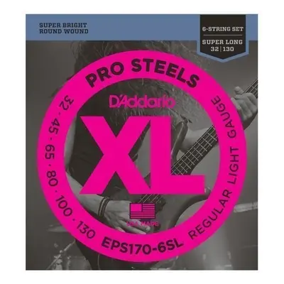 D'Addario EPS170-6SL Struny pro 6-strunnou baskytaru