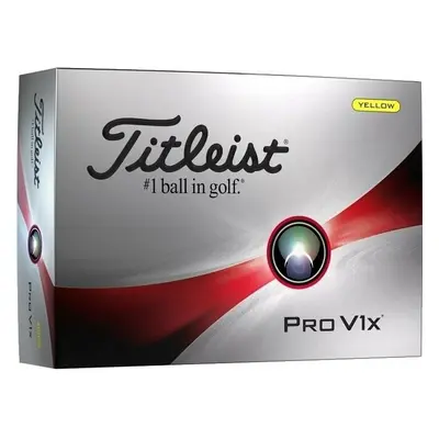 Titleist Pro V1x Yellow Standard Golfové míčky