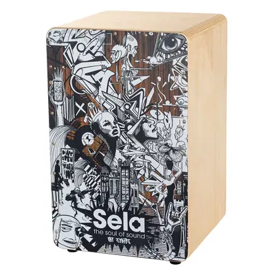 Sela SE Art Series Sketch Dřevěný cajon