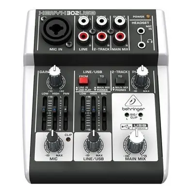 Behringer XENYX USB Analogový mixpult