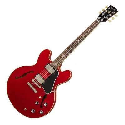 Gibson ES-335 Satin Cherry Semiakustická kytara