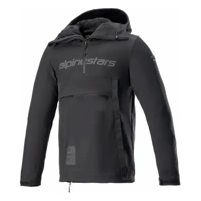 Alpinestars Sherpa Hoodie Black/Reflex Textilní bunda