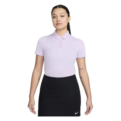 Nike Dri-Fit Victory Solid Womens Violet Mist/Black Polo košile