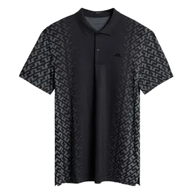 J.Lindeberg Kalle Reg Fit Black Polo košile