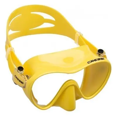 Cressi F1 Yellow Transparent Potápěčská maska