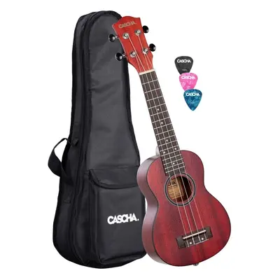 Cascha HH Premium Red Sopránové ukulele