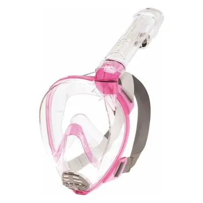 Cressi Baron Full Face Mask Clear/Pink Transparent Potápěčská maska