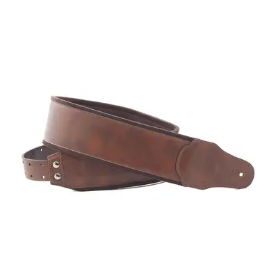 RightOnStraps Bassman Kytarový pás B-Charm Brown