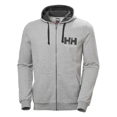 Helly Hansen Men's HH Logo Full Zip Mikina Grey Melange