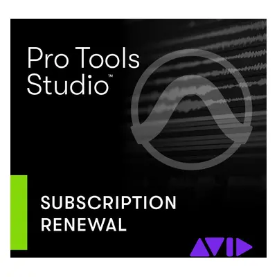 AVID Pro Tools Studio Annual Paid Annual Subscription (Renewal) (Digitální produkt)