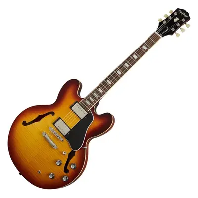 Epiphone ES-335 Figured Raspberry Tea Burst Semiakustická kytara