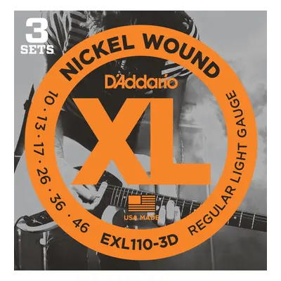 D'Addario EXL110-3D Struny pro elektrickou kytaru