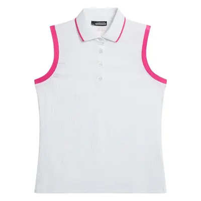 J.Lindeberg Lila Sleeveless White Polo košile