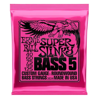 Ernie Ball Super Slinky Struny pro 5-strunnou baskytaru