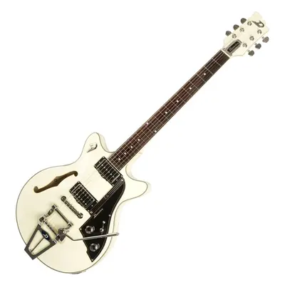 Duesenberg Fullerton TV White Semiakustická kytara