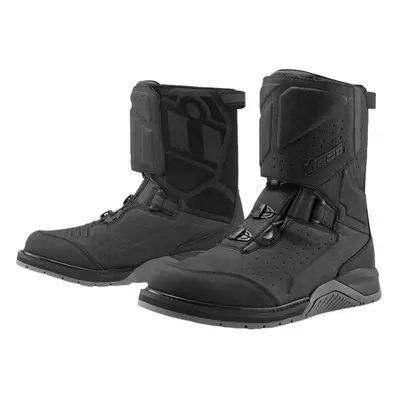 ICON - Motorcycle Gear Alcan WP CE Boots Black Boty