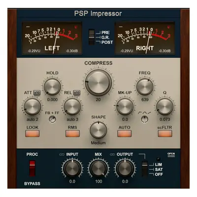 PSP AUDIOWARE Impressor (Digitální produkt)