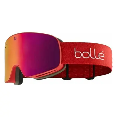 Bollé Nevada Red Matte/Volt Ruby Lyžařské brýle