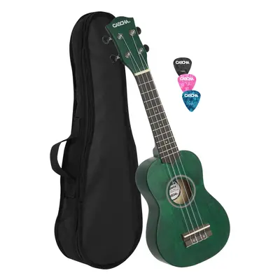 Cascha HH Green Sopránové ukulele