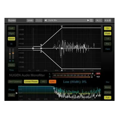 Nugen Audio Monofilter > Monofilter V4 UPGRADE (Digitální produkt)