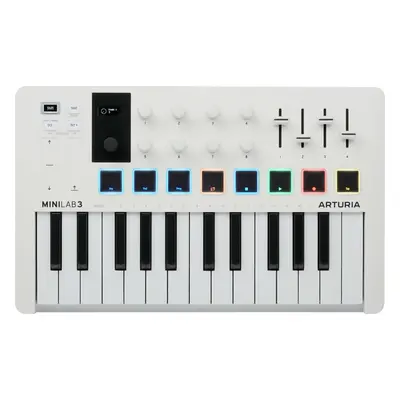 Arturia MiniLab MIDI keyboard White