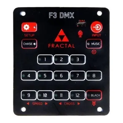 Fractal Lights F3 DMX Control Bezdrátový systém pro ovládání světel