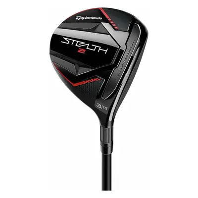 TaylorMade Stealth2 Pravá ruka 15° Stiff Golfová hole - fervejové dřevo