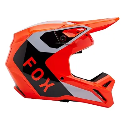 FOX V1 Lean Fluorescent Orange Přilba