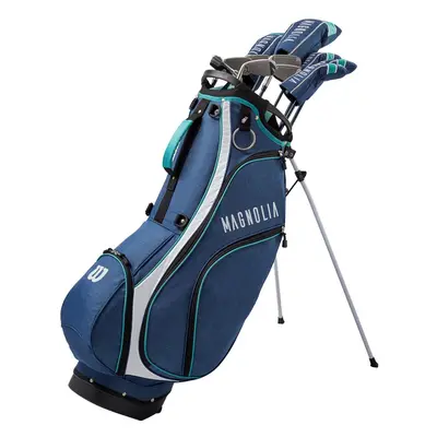 Wilson Staff Magnolia Complete Ladies Cart Bag Set Pravá ruka Graphite Lady -1 inch Golfový set