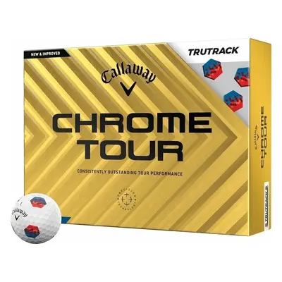 Callaway Chrome Tour White TruTrack Golfové míčky