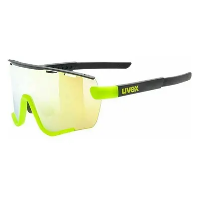 UVEX Sportstyle Set Black Yellow Mat/Yellow Mirrored Cyklistické brýle