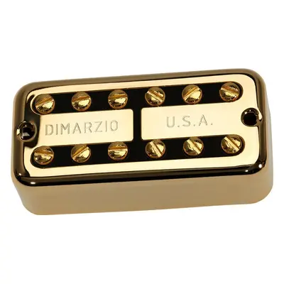 DiMarzio New’Tron Neck Gold/Black Kytarový snímač