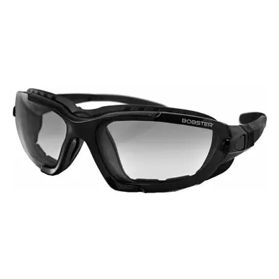 Bobster Renegade Convertibles Gloss Black/Clear Photochromic Moto brýle