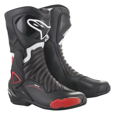 Alpinestars SMX-6 V2 Boots Black/Gray/Red Fluo Boty