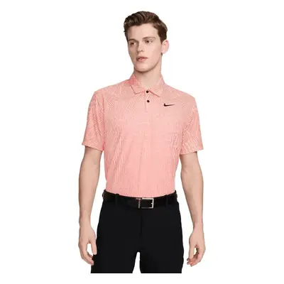 Nike Dri-Fit ADV Tour Mens Ice/Madder Root/Black Polo košile