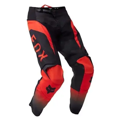 FOX Lean Pants Fluorescent Red Motokrosové kalhoty