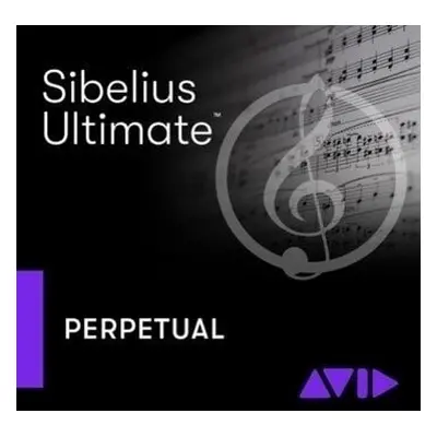 AVID Sibelius Ultimate Perpetual with 1Y Updates and Support (Digitální produkt)